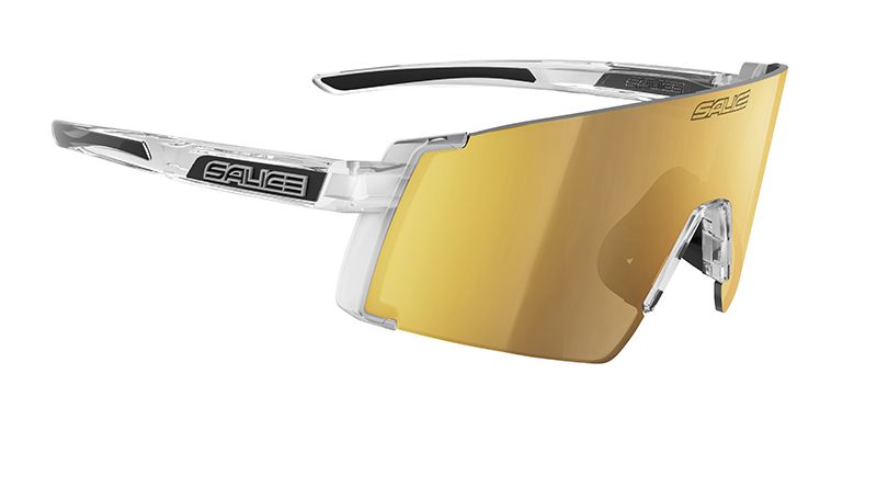 Sonnenbrille  cristallo mit Glas in der Farbe gold