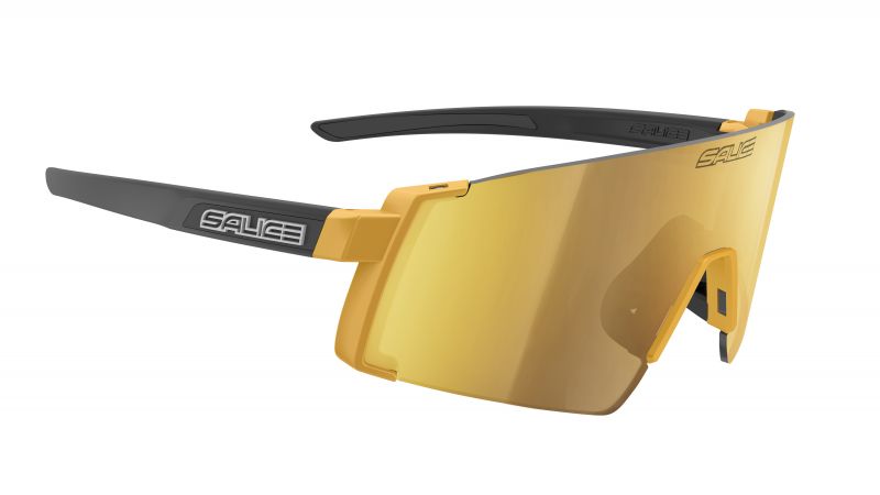 Sonnenbrille  goldmit Glas in der Farbe gold