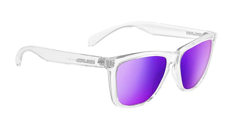 Sonnenbrille  cristallo mit Glas in der Farbe violett