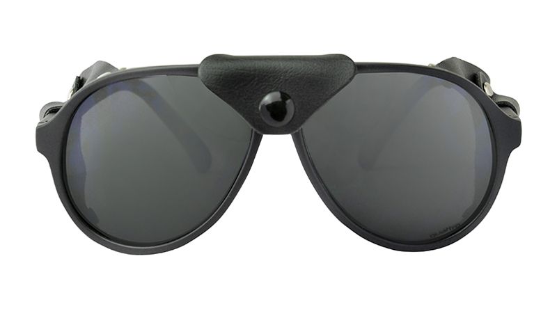 Sonnenbrille  schwarz mit Glas in der Farbe schwarz