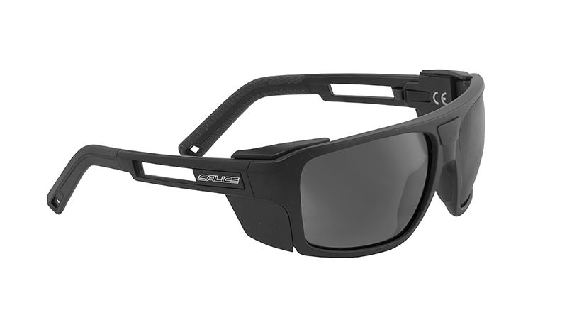 Sonnenbrille  schwarz mit Glas in der Farbe schwarz